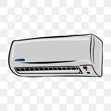 Pngtree Hand Drawn Air Conditioner Vector Cartoon Clip Art Png Image 4046273